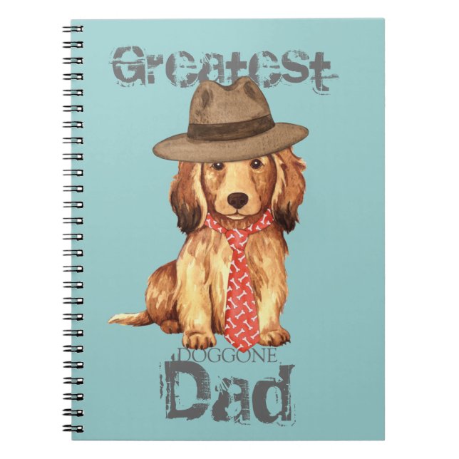 Cuaderno Dachshund Dad (Frente)