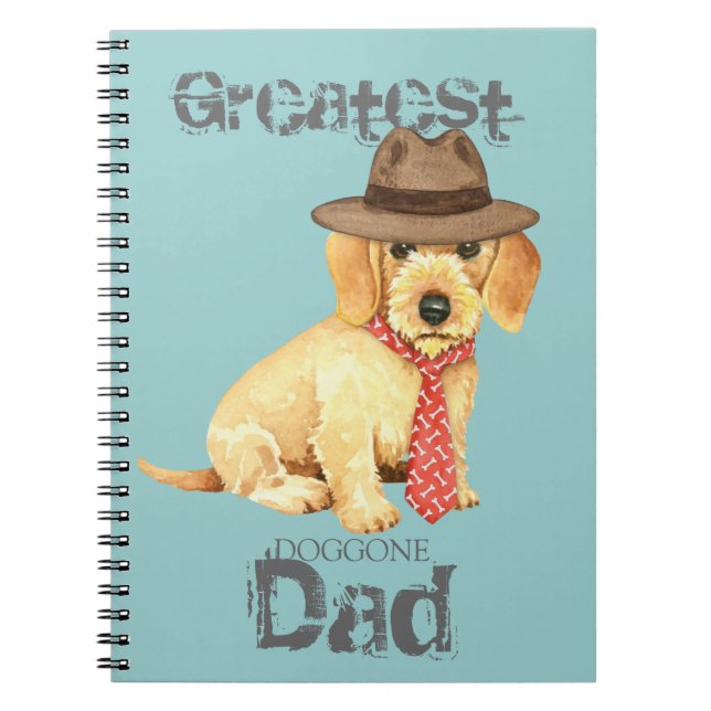 Cuaderno Dachshund Dad (Frente)