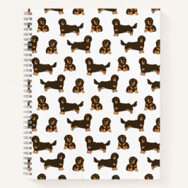 Cuaderno Dachshund de cabello largo