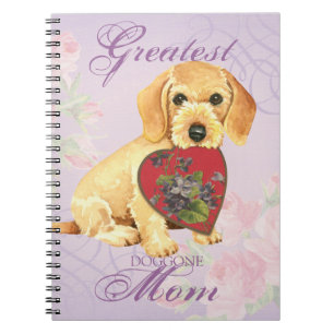 Cuaderno Dachshund Heart Mom