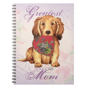 Cuaderno Dachshund Heart Mom