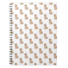 Cuaderno Dachshund (Largo Haired, Apricot Rojo)