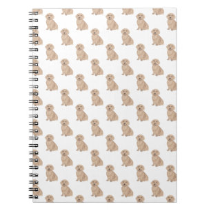 Cuaderno Dachshund (Largo Haired, Apricot Rojo)