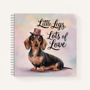 Cuaderno Dachshund Piernas de amor