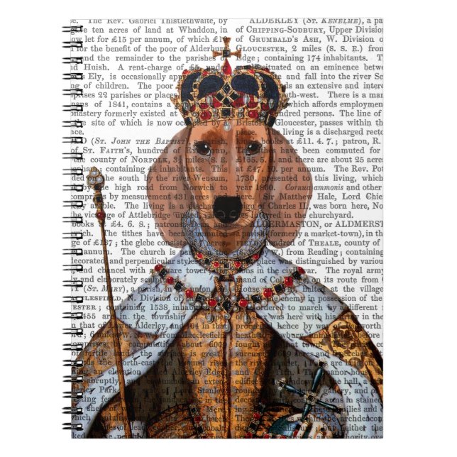 Cuaderno Dachshund Queen 2 (Frente)