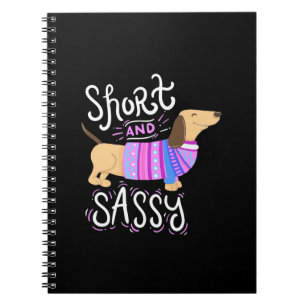 Cuaderno Dachshund Short And Sassy