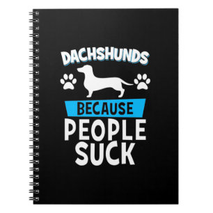 Cuaderno Dachshunds con mis amigos