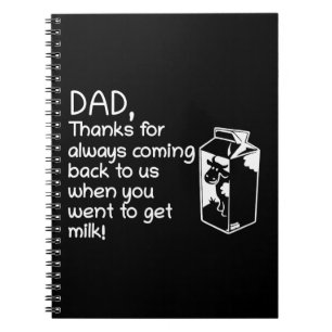 Cuaderno DAD gracias por regresar cuando fuiste a buscar le