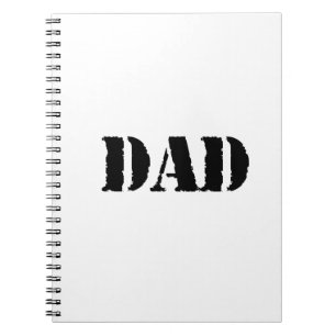 Cuaderno DAD Regalo del día del padre simple
