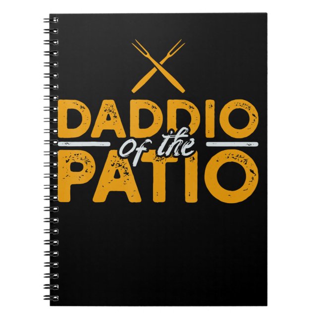 Cuaderno Daddio Del Patio Divertido Grill BBQ (Frente)