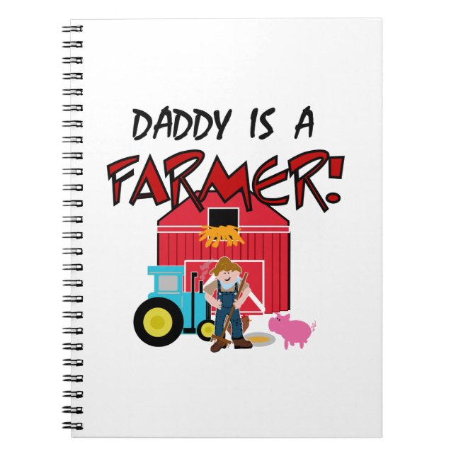 Cuaderno daddyisafarmerTEE (Frente)
