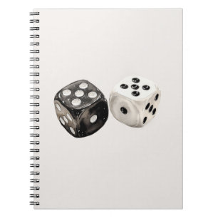 Cuaderno Dados de marfil negro