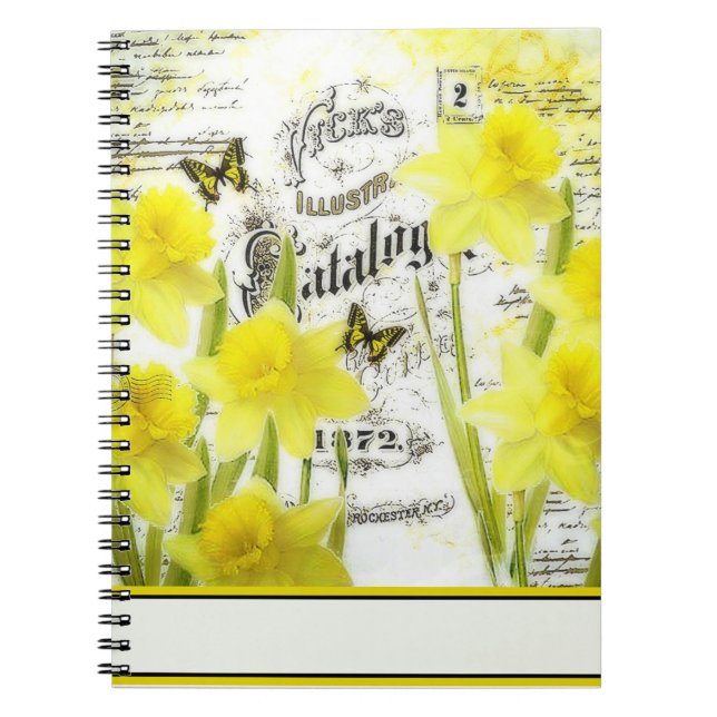 Cuaderno Daffodias de época (Frente)