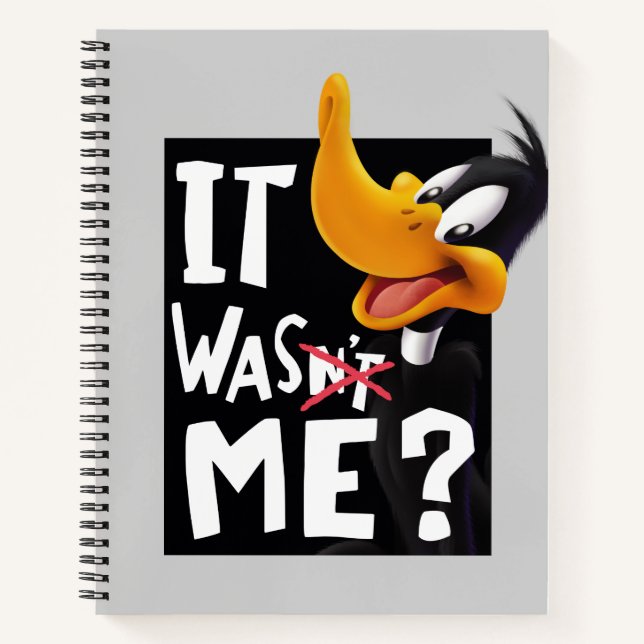 Cuaderno DAFFY DUCK™- No fui yo / fui yo (Anverso)