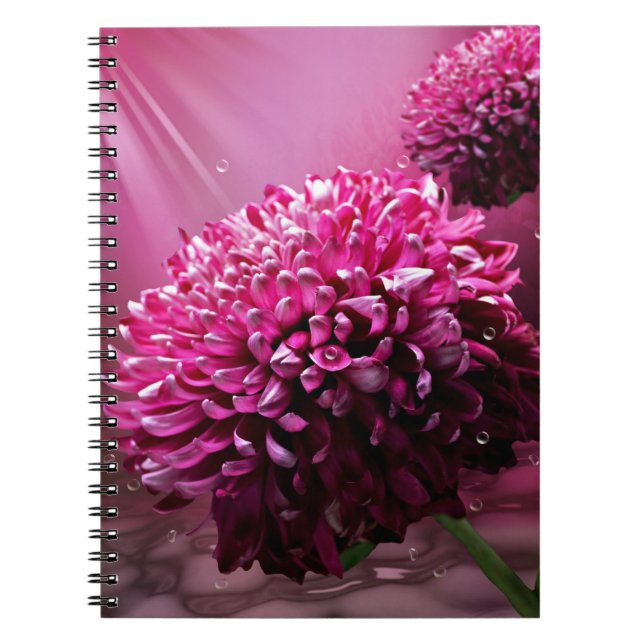 Cuaderno Dahlia Flowers (Frente)