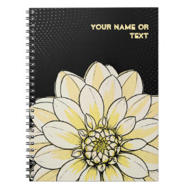 Cuaderno Dahlia Pop Art 'Galería Feria de Arte'