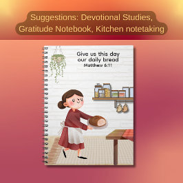 Cuaderno Daily Bread – Faith & Gratitude