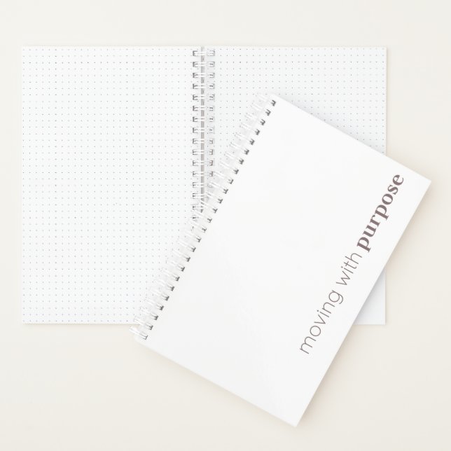 Cuaderno Daily notes - "Purpose" (Interior)
