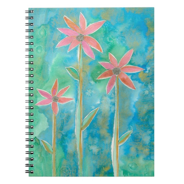 Cuaderno Dainty Daisies III (Frente)