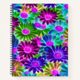 Cuaderno Daisies al revés #1 - Bloc de notas en espiral