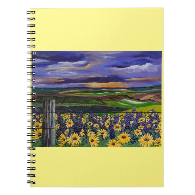 Cuaderno Daisies amarillos (Frente)