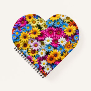 Cuaderno Daisies coloridos #55 -