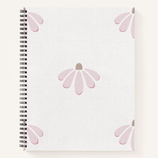 Cuaderno Daisies de primavera (a gran escala) (Anverso)