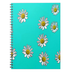 Cuaderno Daisies dibujado