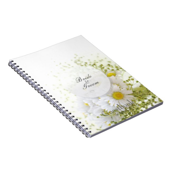 Cuaderno Daisies en el amor - Libro de Bodas editable (Lado Derecho)