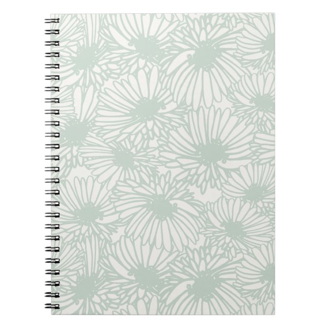 Cuaderno Daisy Blooms - Salvia Discreta (Frente)
