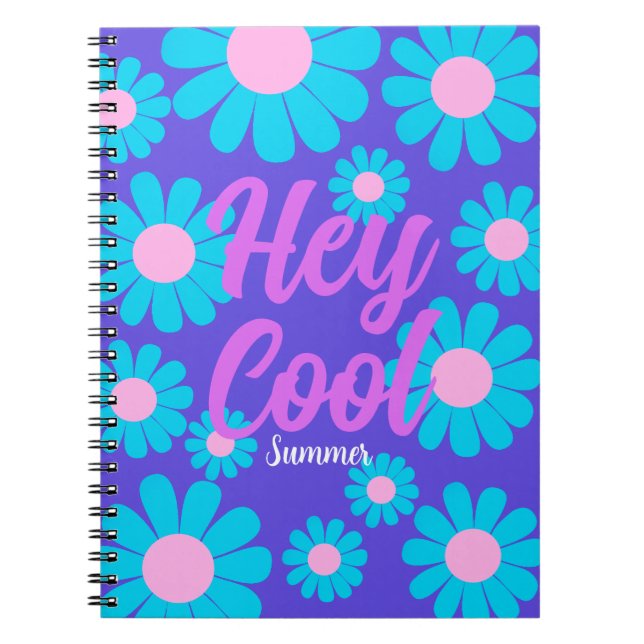Cuaderno Daisy Blue Lilac (Frente)