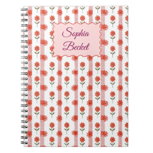 Cuaderno Daisy Coquette Stripes Notepad