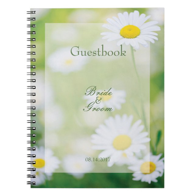 Cuaderno Daisy Daisies Flower Floral Summer (Frente)