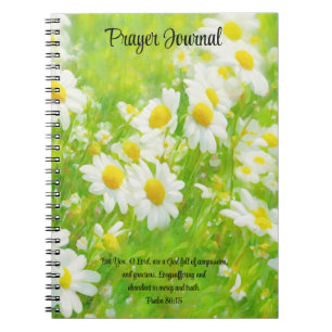 Cuaderno Daisy Garden Biblia Verse Faiyer Journal