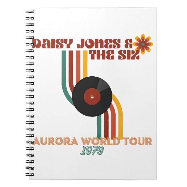 Cuaderno Daisy Jones los seis (Frente)