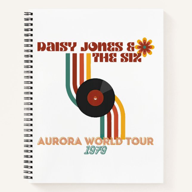 Cuaderno Daisy Jones y The Six  (Anverso)