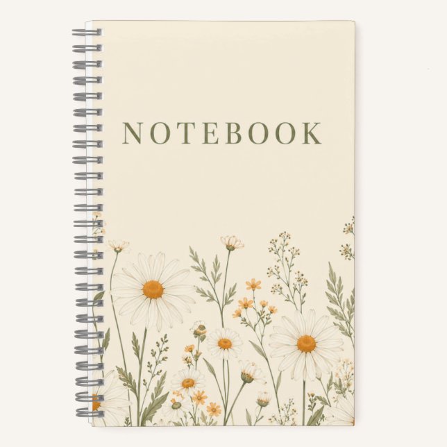 Cuaderno Daisy Notebook –  Dotted Journal (Anverso)