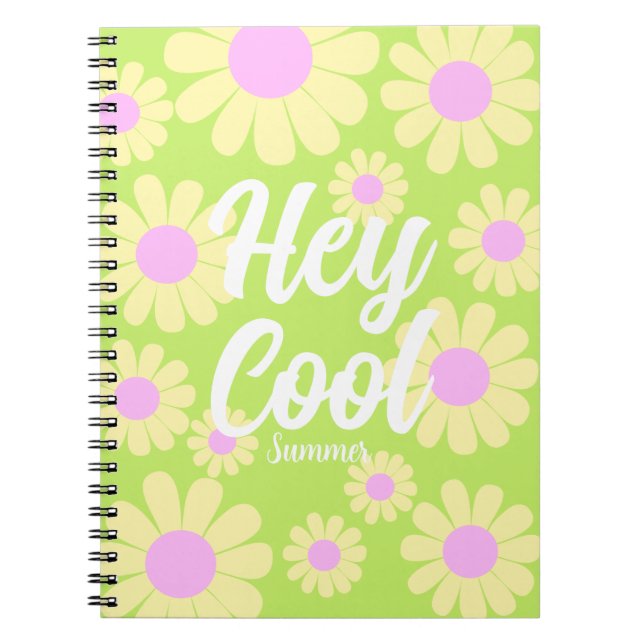 Cuaderno Daisy Yellow Lime (Frente)