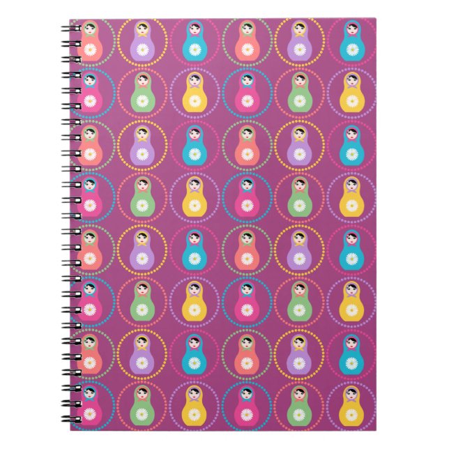 Cuaderno Daisyflower Matryoshka (Frente)
