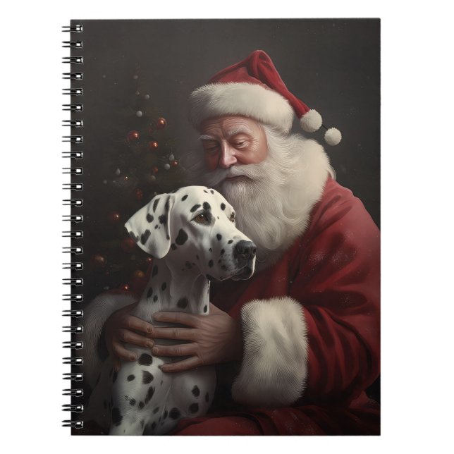 Cuaderno Dalmacia Con Navidades Festejos De Santa Claus (Frente)