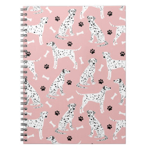 Cuaderno Dalmatian Paws and Bones