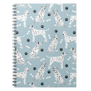 Cuaderno Dalmatian Paws and Bones