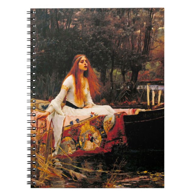 Cuaderno Dama de Castillo de Shalott (Frente)