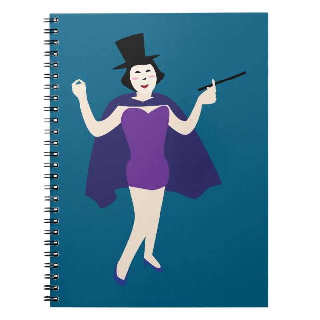 Cuaderno Dama Maga (Frente)
