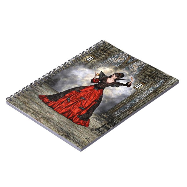 Cuaderno Dama vampiro (Lado Izquierdo)