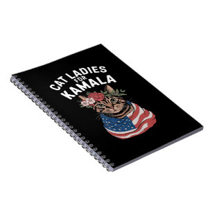 Cuaderno Damas de los Gatos para la Elección de Kamala Dama