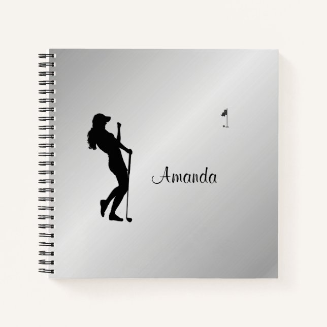 Cuaderno Damas Golfer Personal  (Anverso)