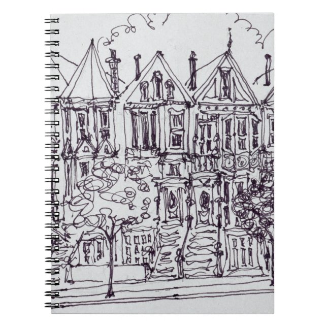 Cuaderno Damas pintadas | San Francisco, California (Frente)