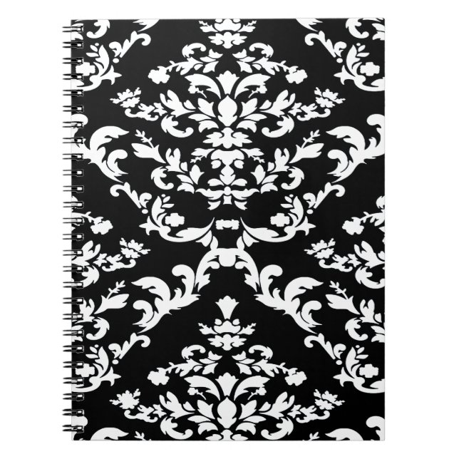 Cuaderno Damasco de Mod negrita negro (Frente)