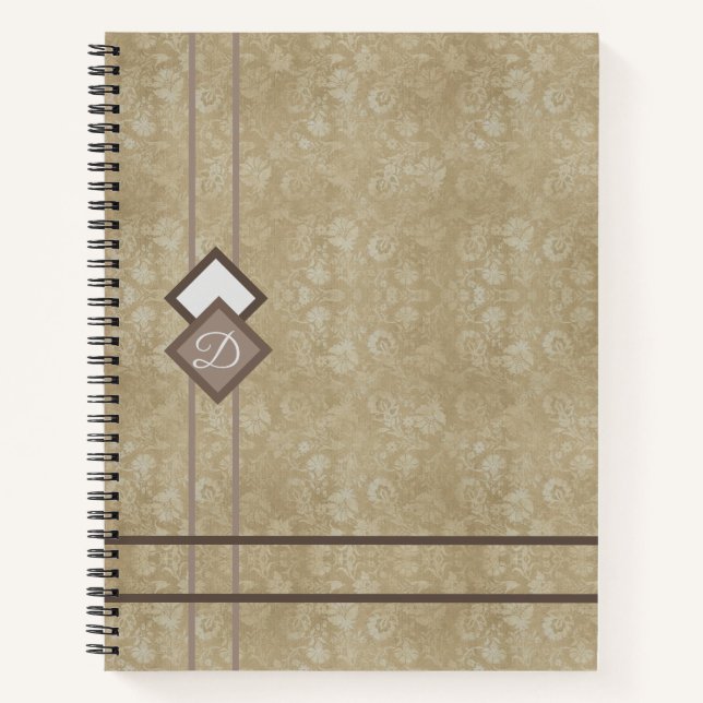 Cuaderno Damasco de oro (Anverso)